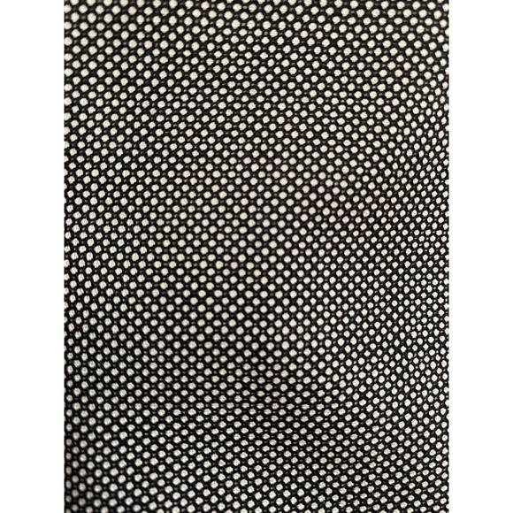 Max Mara Blazer Jacket Black White Mesh One Button Collarless Long Sleev… - Picture 5 of 7